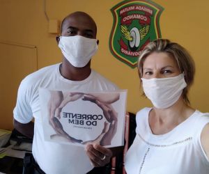 Equipe da secretaria de Saúde e Brigada Militar também foram contemplados 