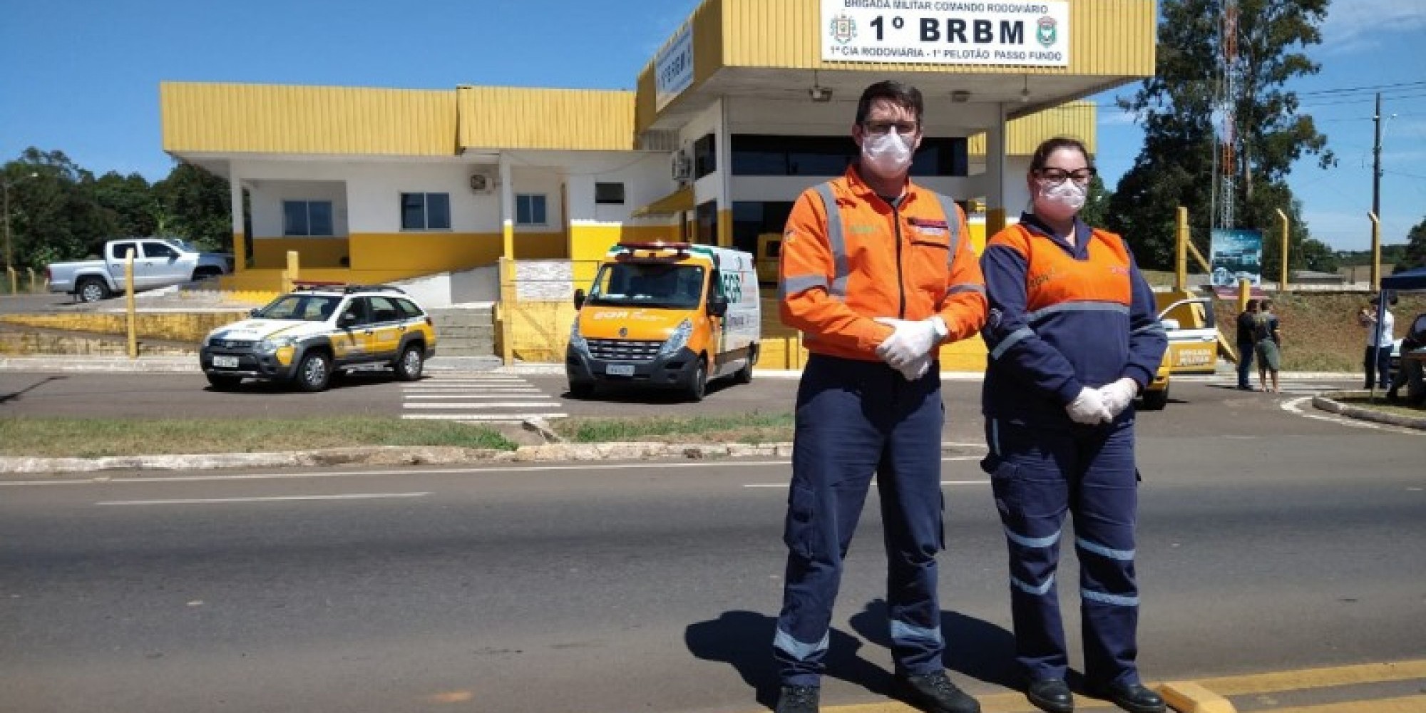 Nos postos, caminhoneiros poderão verificar temperatura corporal, índice de oxigenação do sangue e medir a pressão arterial Nos postos, caminhoneiros poderão verificar temperatura corporal, índice de oxigenação do sangue e medir a pressão arterial