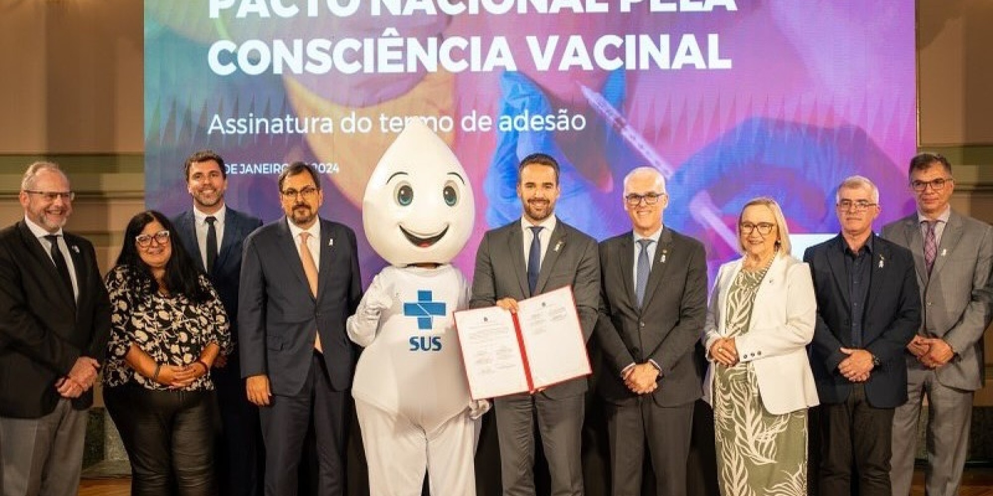 Estado do Rio Grande do Sul aderiu ao Pacto Nacional pela Consciência Vacinal