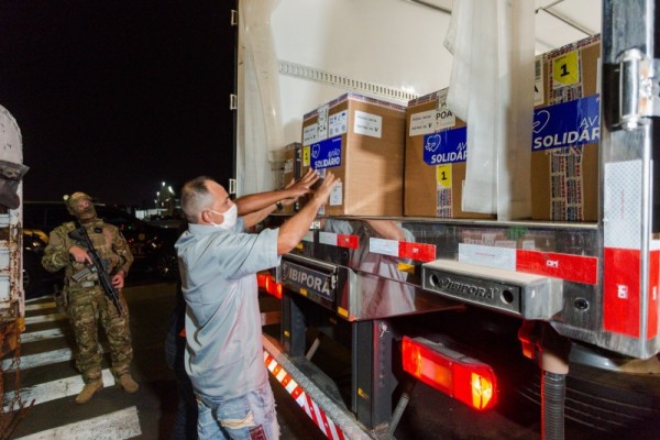 Por questão de logística e conservação, essa primeira remessa será utilizada apenas em Porto Alegre 