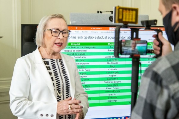 Arita disse que decisão de o Estado garantir as diárias dos leitos foi tomada para que eles possam entrar em operação logo