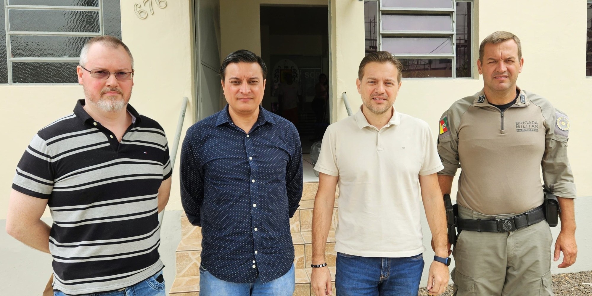Prefeito Calvi procura BM para discutir alta no número de roubos