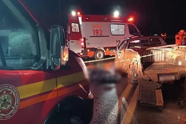 Homem morre em acidente de trânsito na noite deste domingo