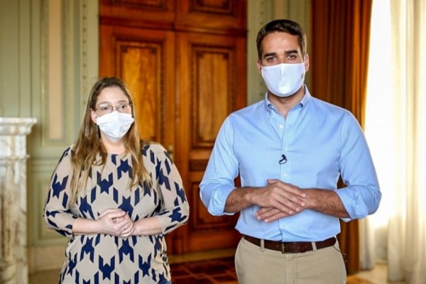 Leite e a diretora do Cevs, Cynthia Goulart Molina-Bastos, garantiram que o RS está mobilizado para a imunização