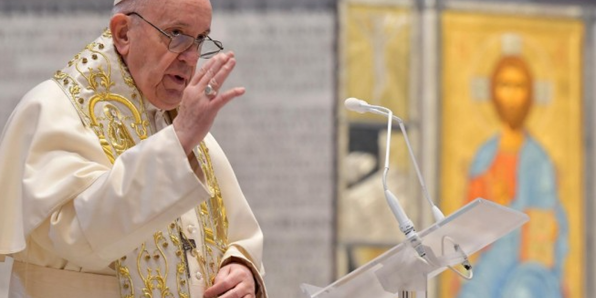Papa Francisco pronunciou-se neste domingo 