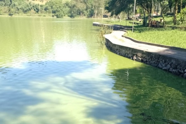Prefeitura de Encantado monitora proliferação de algas na lagoa da Garibaldi