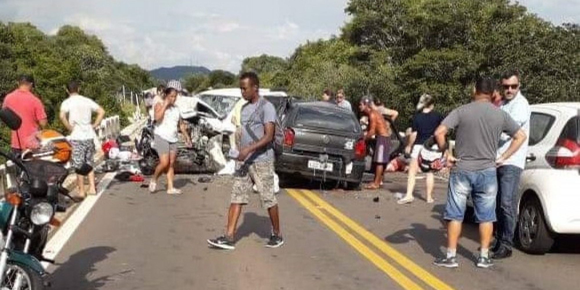 Acidente resulta em seis pessoas mortas em Taquari