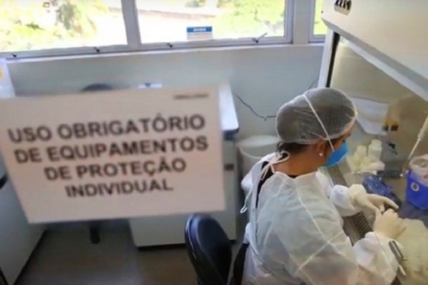 Capacidade do Lacen é de até 400 testes em um dia: laboratório conseguiu zerar a fila de amostras