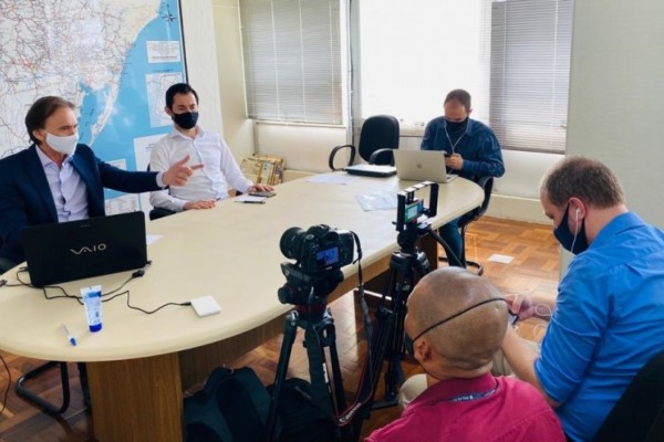 Costella e Faustino apresentaram ações para otimizar a estrutura e a dar agilidade a obras rodoviárias 