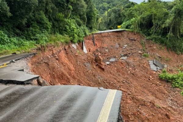 ERS-129 em Muçum deve estar recuperada em 60 dias