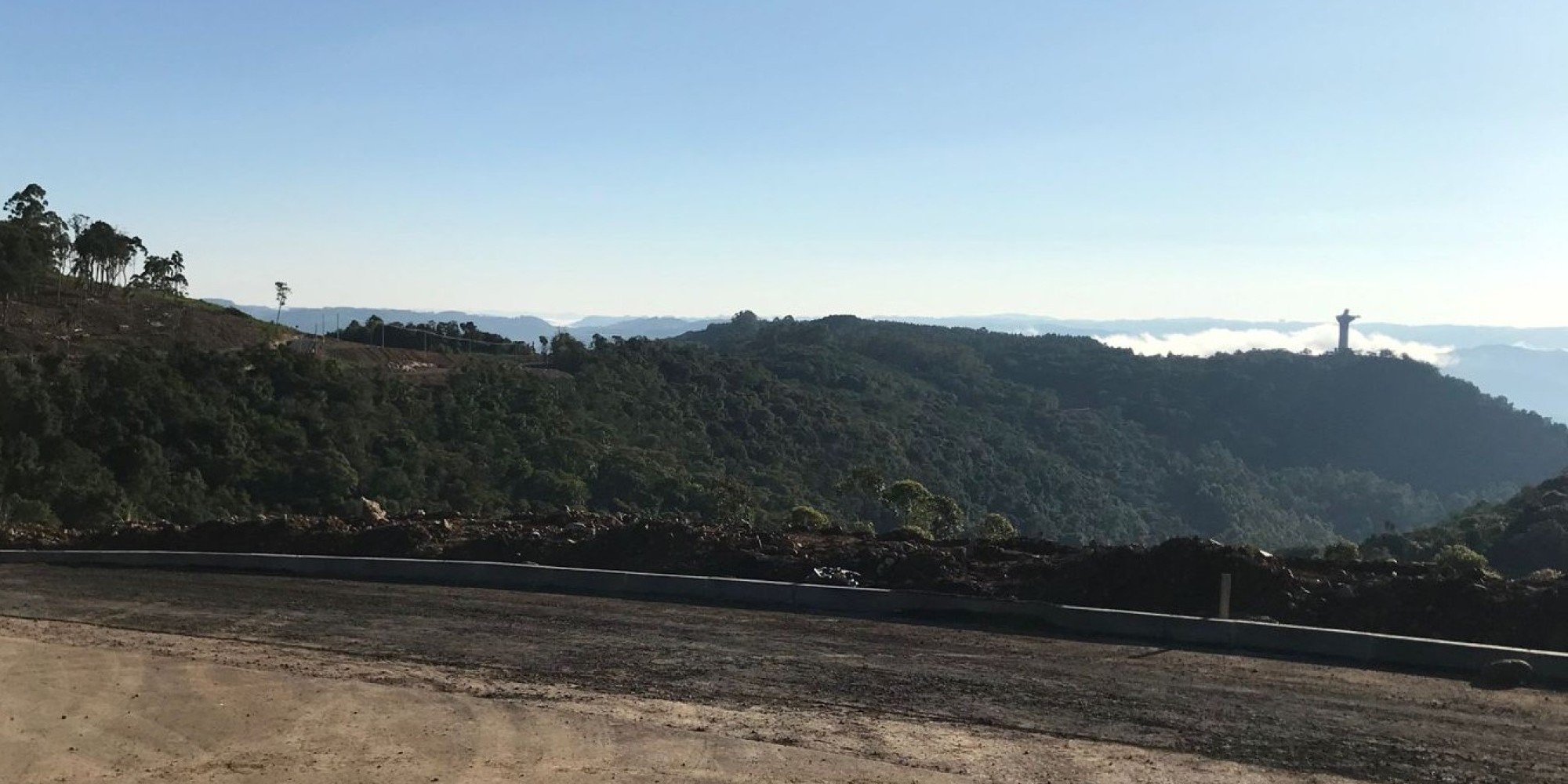 Administração Municipal informa o andamento das obras no Cristo Protetor