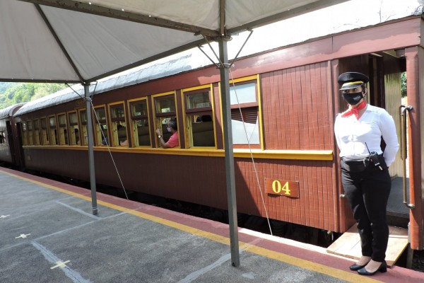 Trem dos Vale teve passeios em 2020