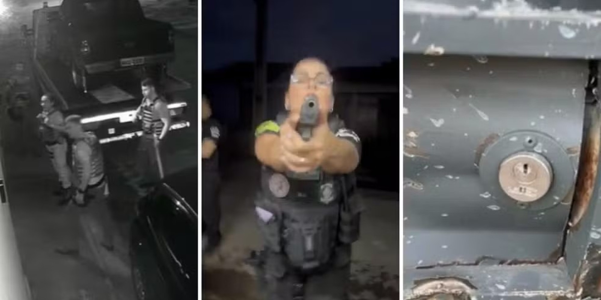 Policiais arrombam portão e invadem casa por engano