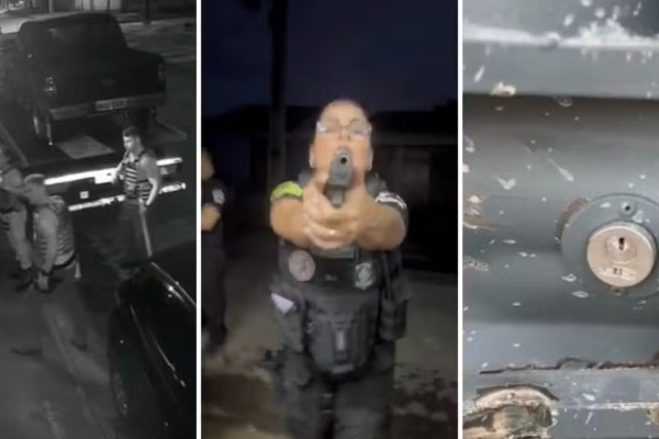 Policiais arrombam portão e invadem casa por engano