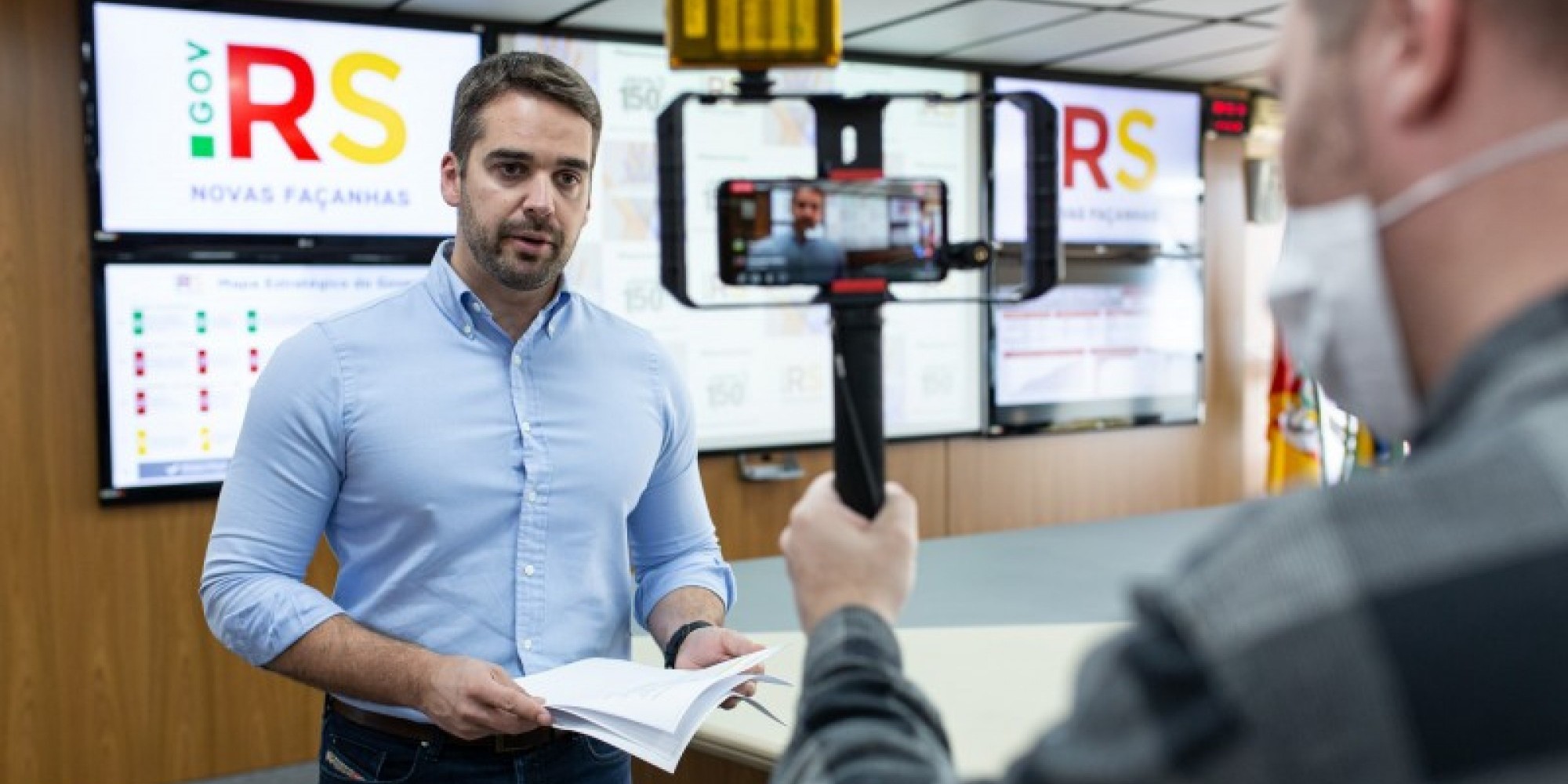 Leite explicou que se trata de um lote inicial enviado pelo Ministério da Saúde e que mais testes serão disponibilizados