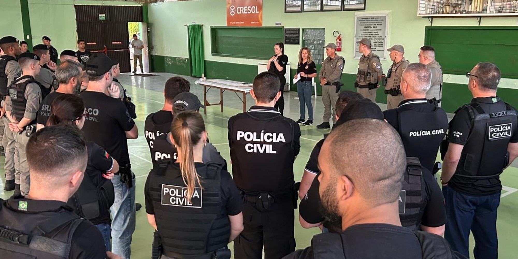 BM e Polícia Civil realizam operação “Tráfico Sob os Trilhos” em Muçum e Vespasiano Corrêa