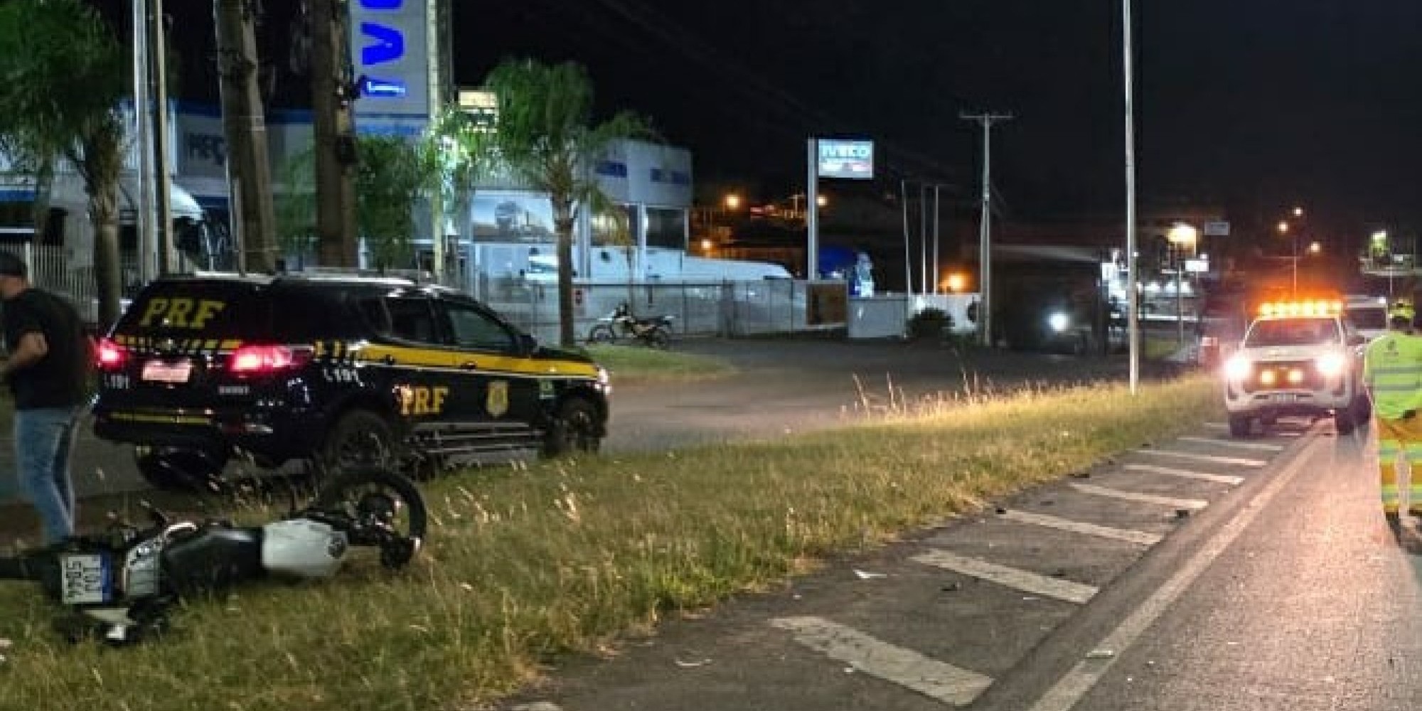 PRF prende motorista embriagado que causou acidente ao transitar pela contramão