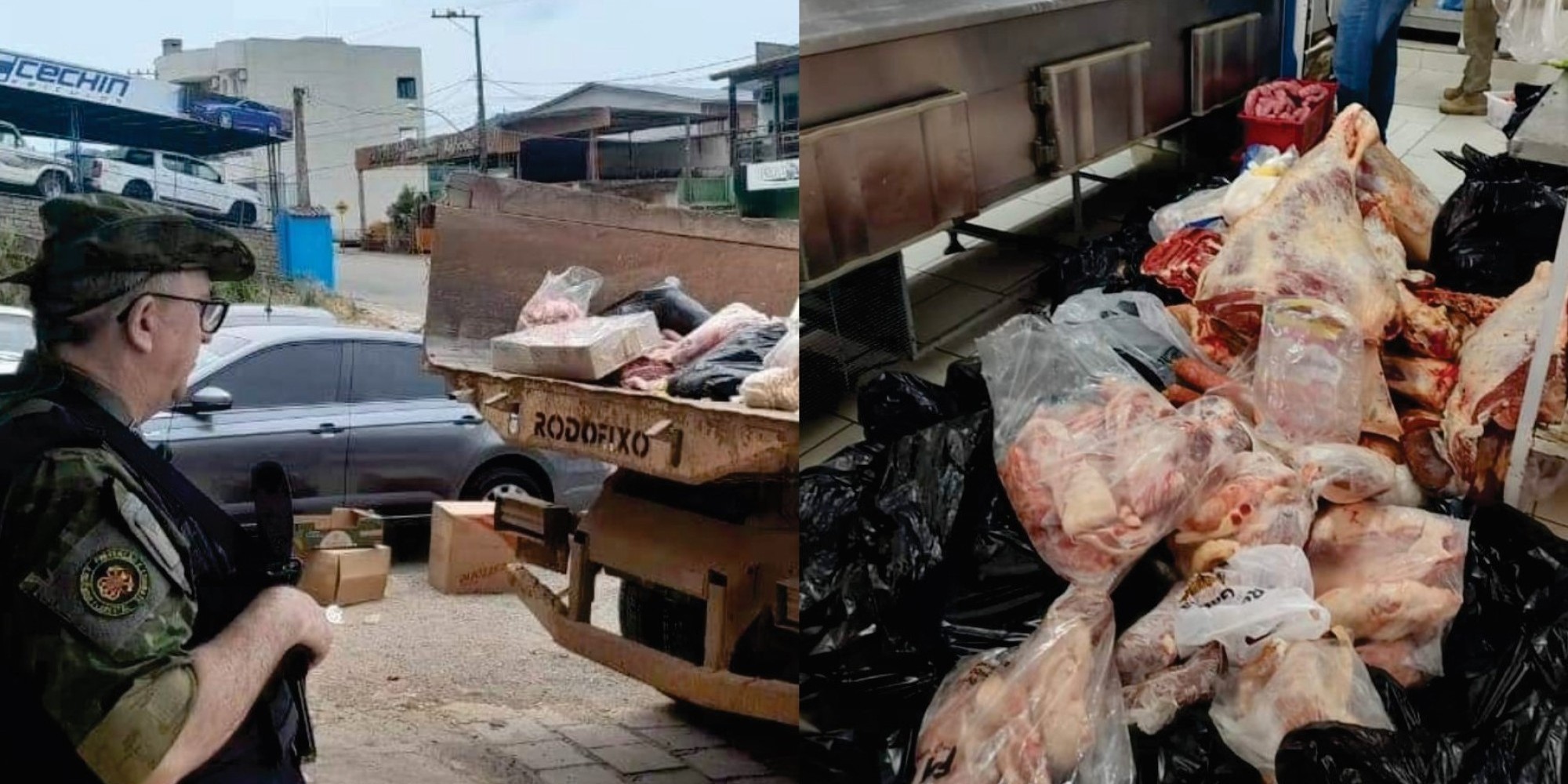 Operação Segurança Alimentar apreende quase 2 ton. de alimentos em Anta Gorda