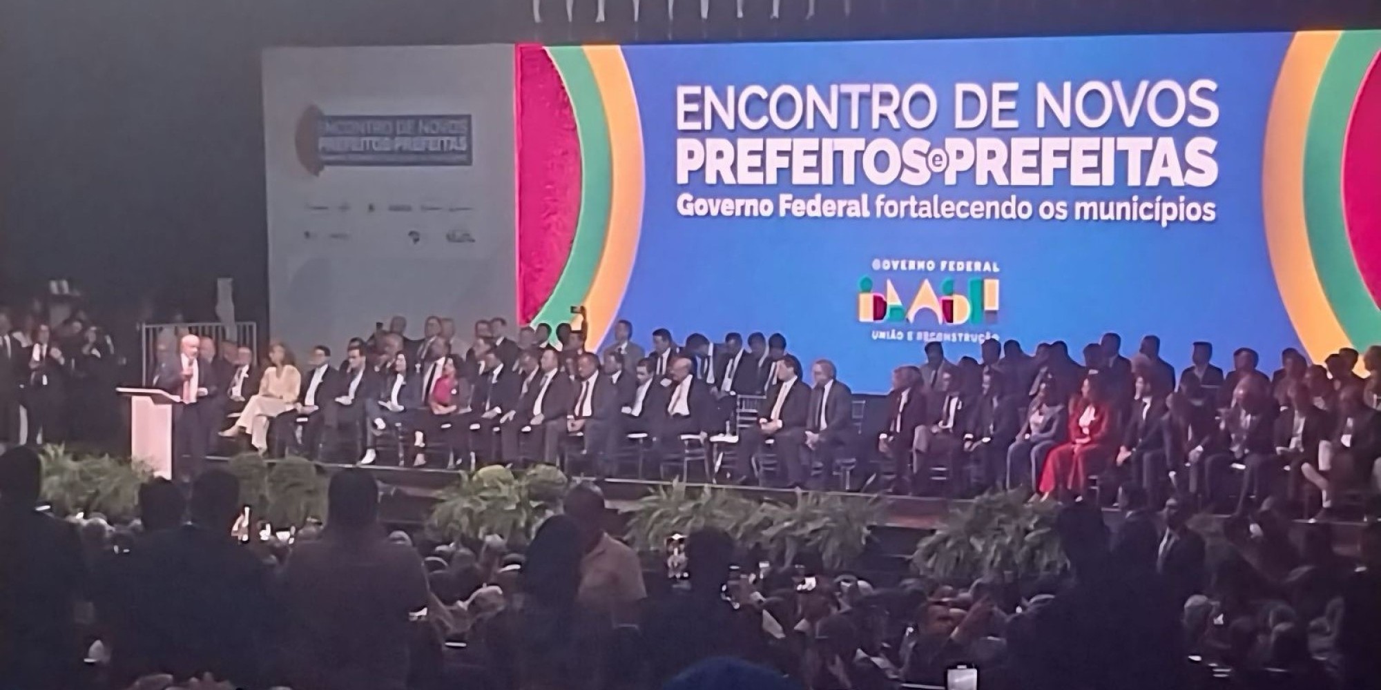 Mazinho participou do Encontro Nacional dos Novos Prefeitos, evento organizado pelo Governo Federal. (Foto: Divulgação)