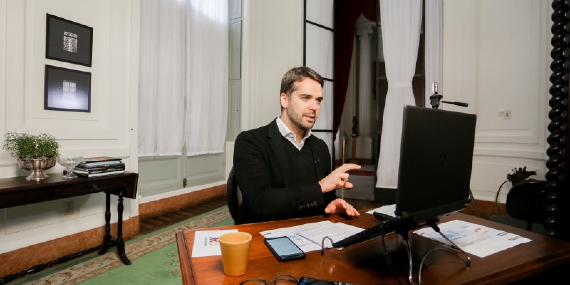 Leite disse que investimento faz parte da estratégia de reforçar a rede de atendimento de saúde, especialmente de leitos de UTI 