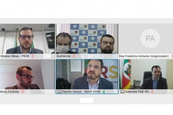 Reunião da Comissão de Finanças, Planejamento, Fiscalização e Controle da Assembleia foi realizada por videoconferência