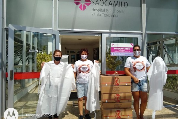 HBST de Encantado também recebeu EPIs da entidade 