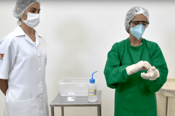  Serão distribuídas mais de 350 mil peças de equipamentos de proteção individual