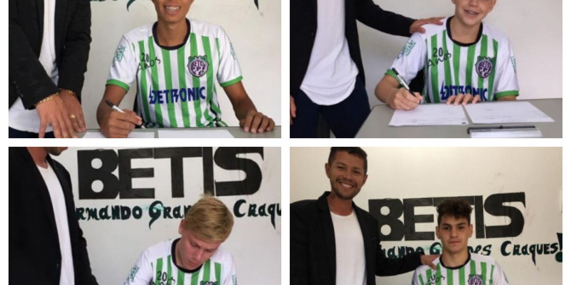 Jogadores atuarão pelo Betis da cidade de Ouro Branco-MG Jogadores atuarão pelo Betis da cidade de Ouro Branco-MG