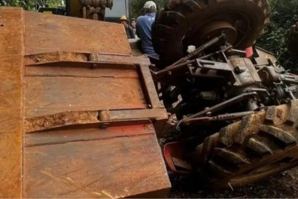 Acidente com trator causa a morte de idoso em Roca Sales
