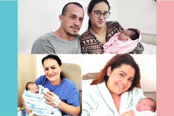Maternidade do HBST registra três nascimentos no Dia da Mães