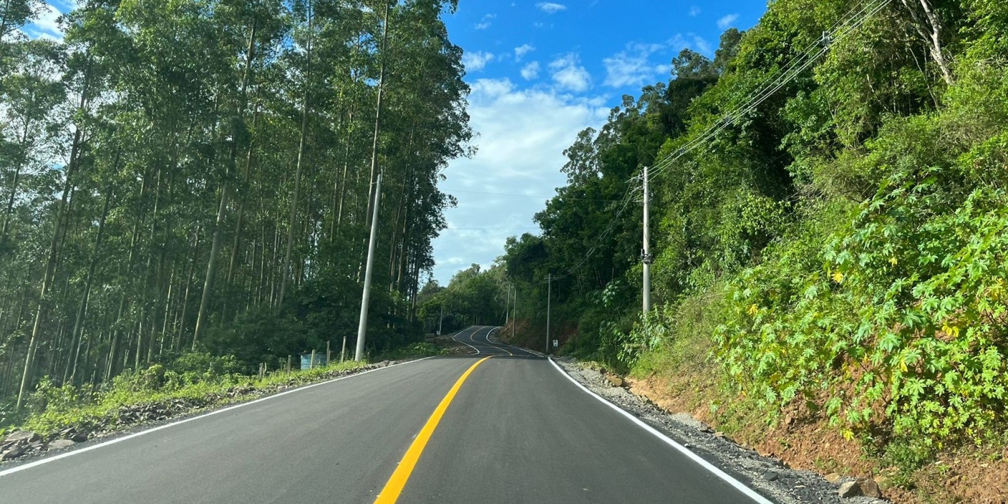 Asfalto Comunitário: Pavimentação na Linha Chiquinha será inaugurada no sábado
