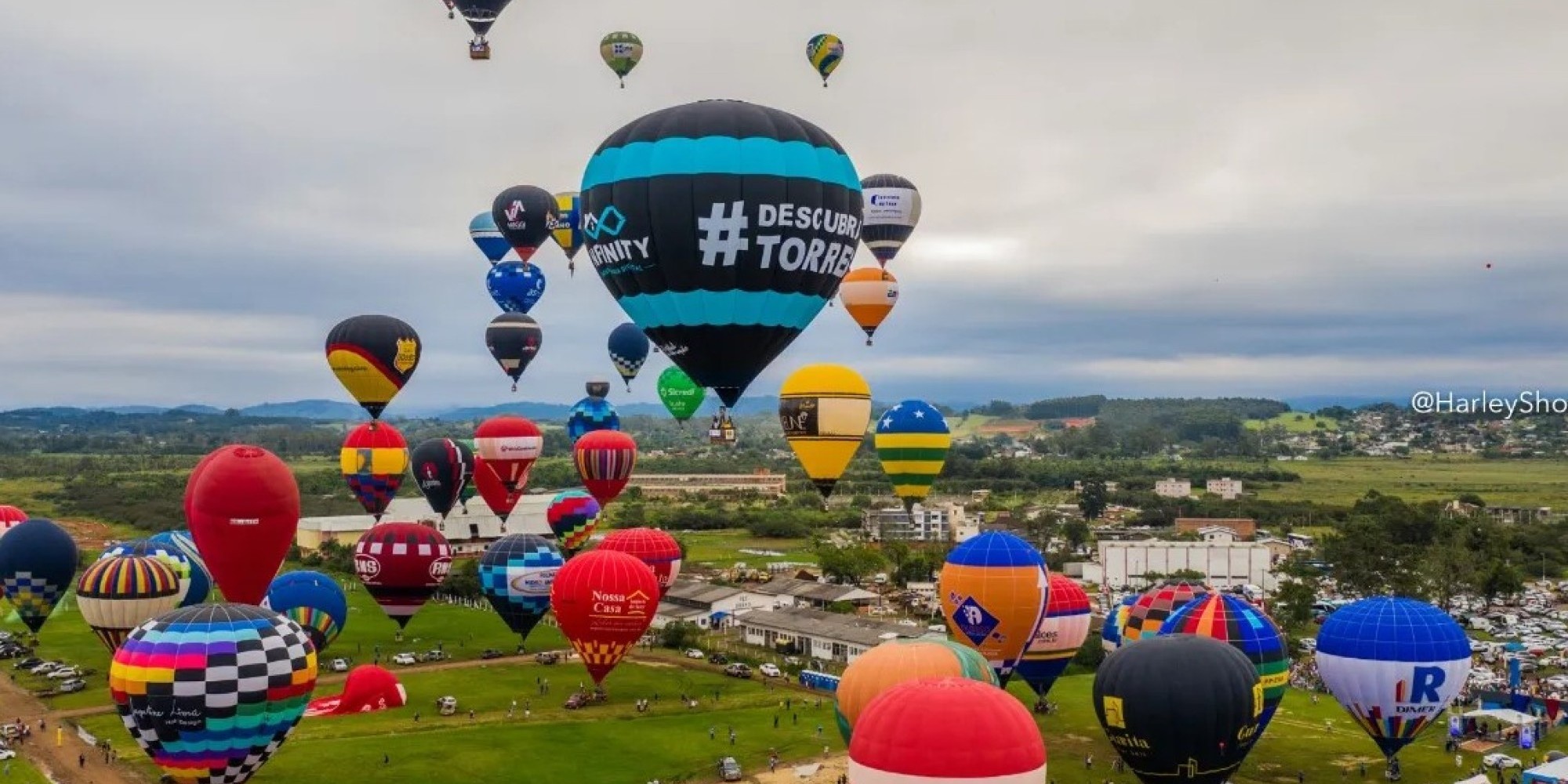 Encantado receberá Festival de Balonismo no seu aniversário
