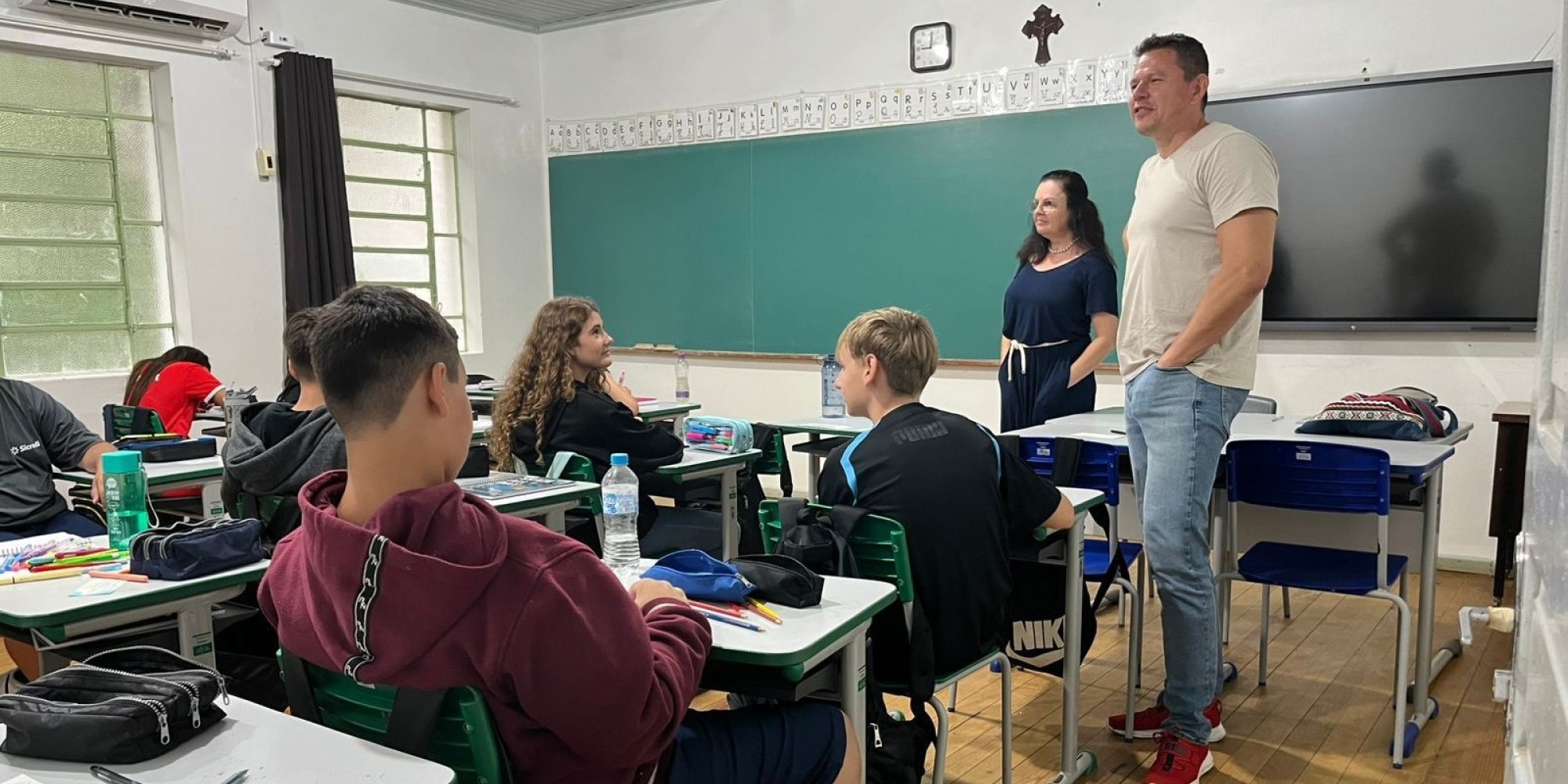 Início do ano letivo na rede municipal de ensino de Roca Sales