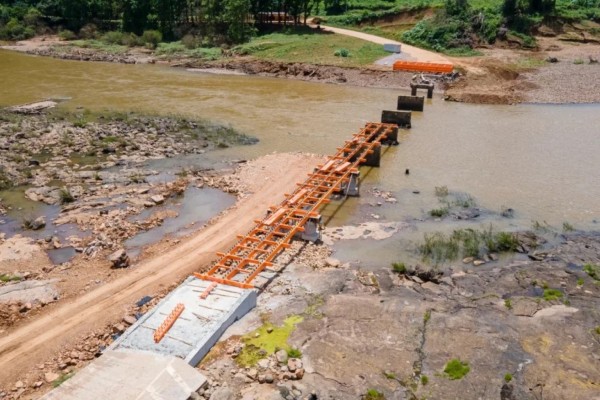 Nova ponte entre Bento Gonçalves e Cotiporã será entregue em dezembro