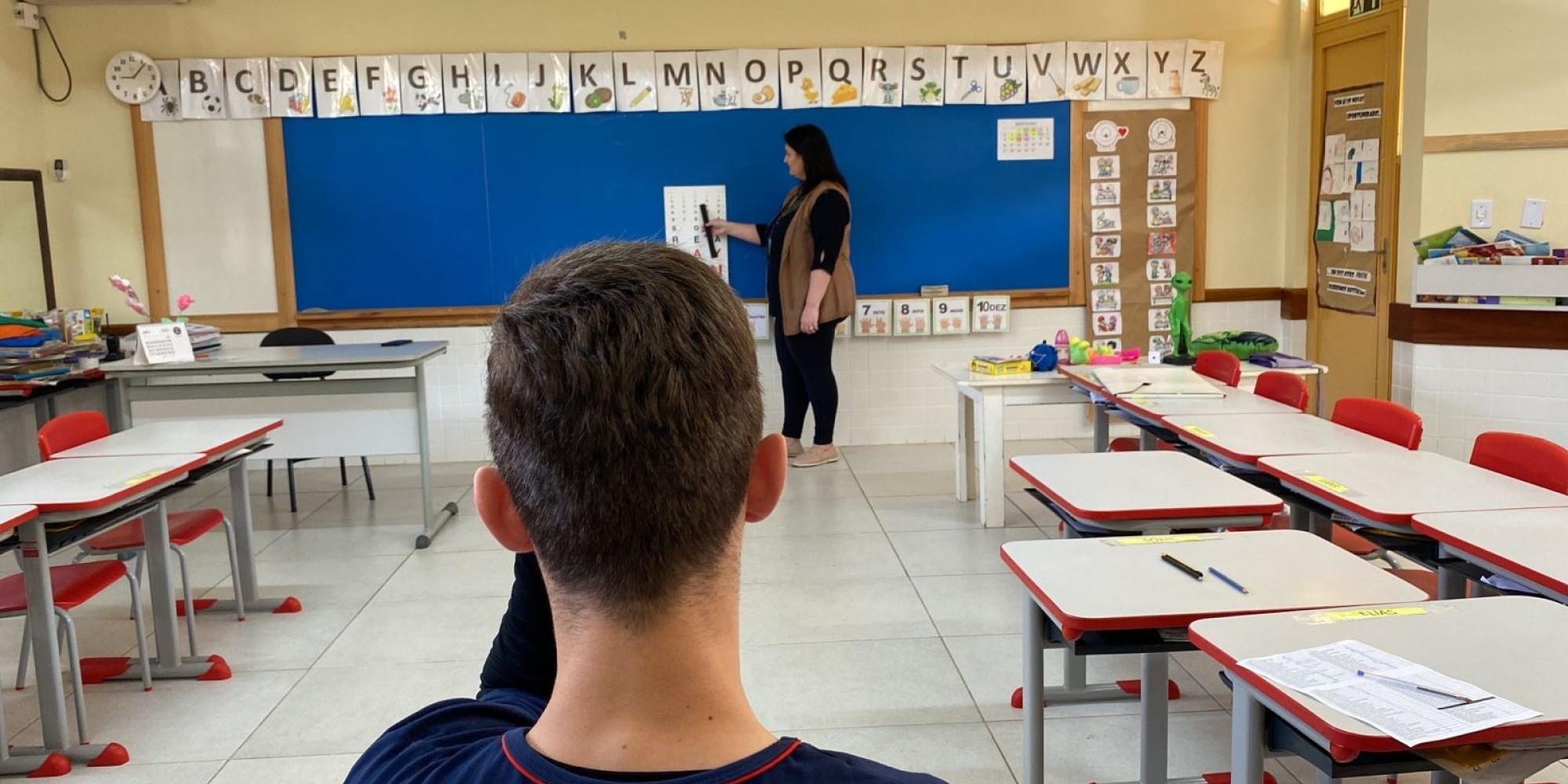 Mais de mil alunos já realizaram o teste de acuidade visual