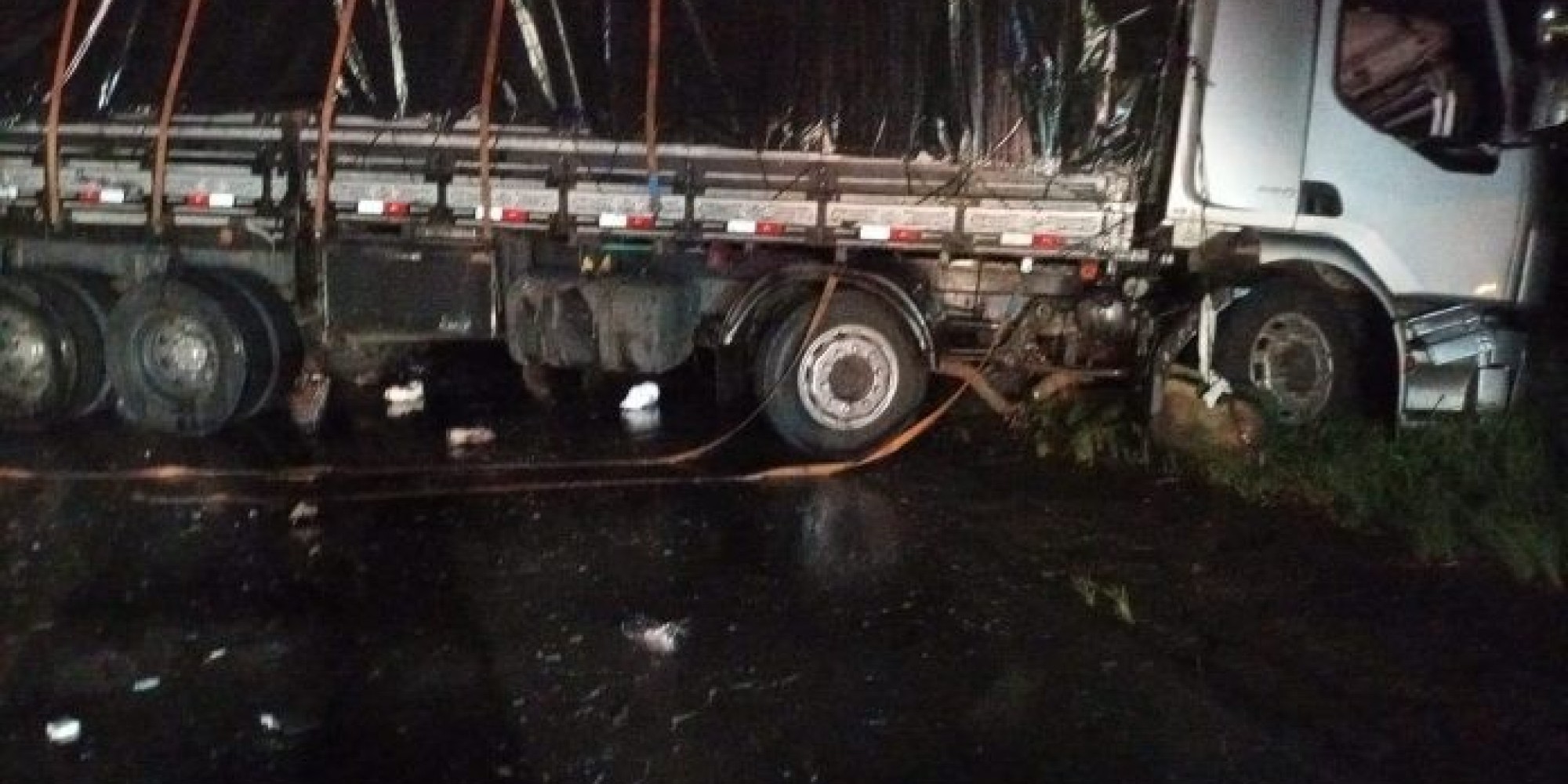 Acidente com dois caminhões causa uma morte em Muçum