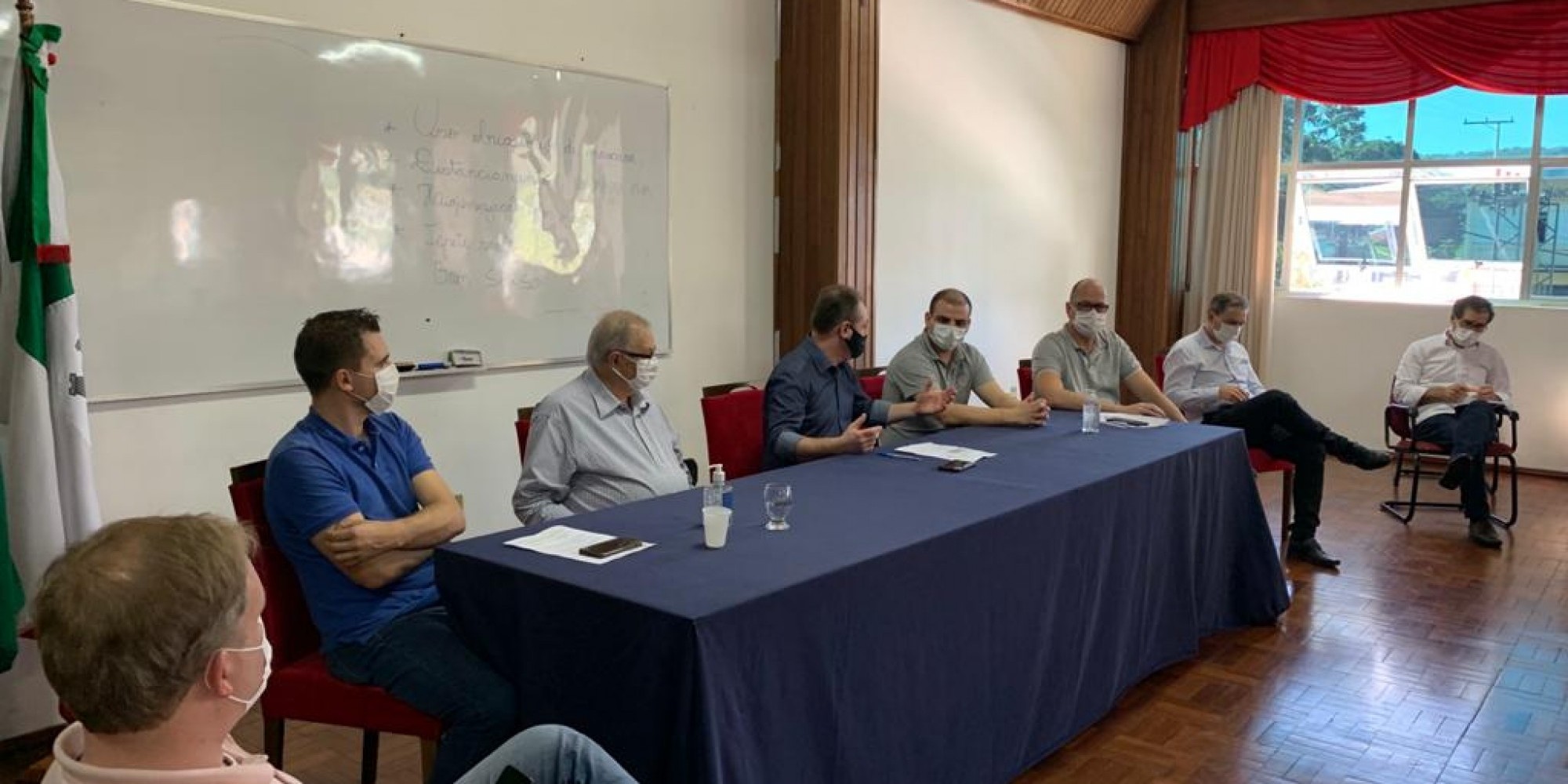 Reunião ocorreu no Auditório Brasil da prefeitura de Encantado Reunião ocorreu no Auditório Brasil da prefeitura de Encantado