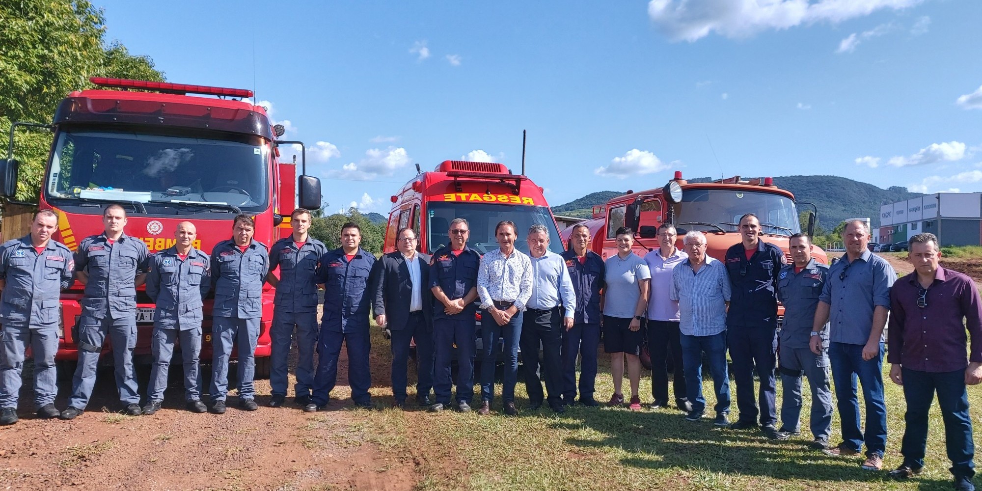 Ato contou com a presença do secretário dos Transportes do RS, Juvir Costella Ato contou com a presença do secretário dos Transportes do RS, Juvir Costella