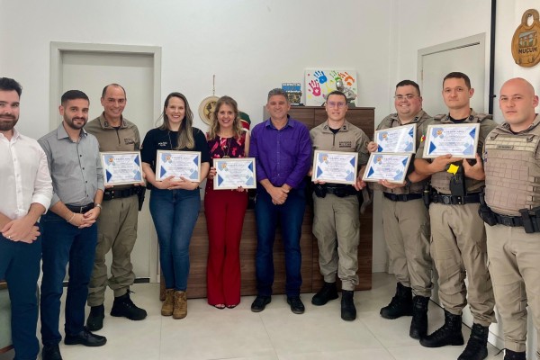 Muçum realiza homenagem à Brigada Militar e Polícia Civil