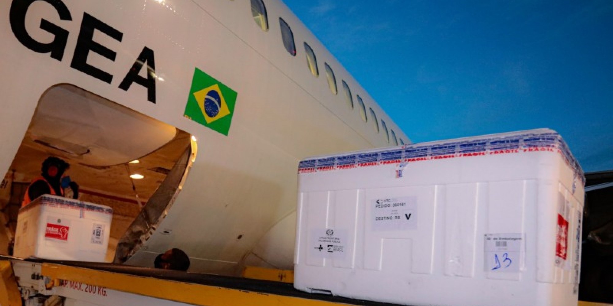 Vacinas serão distribuídas nesta quarta-feira (21) 