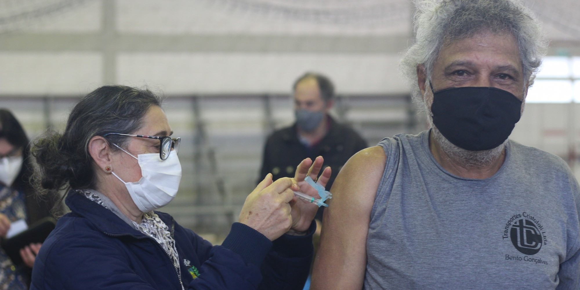 Cidade avançou mais uma vez no cronograma de vacinação 