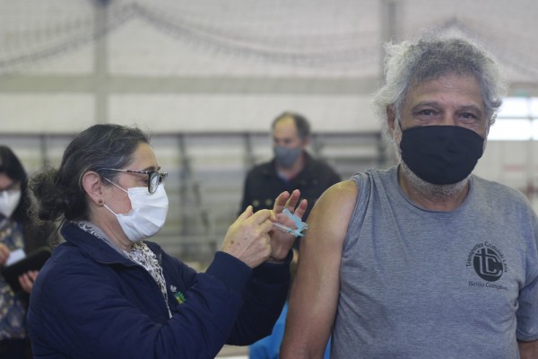 Cidade avançou mais uma vez no cronograma de vacinação 