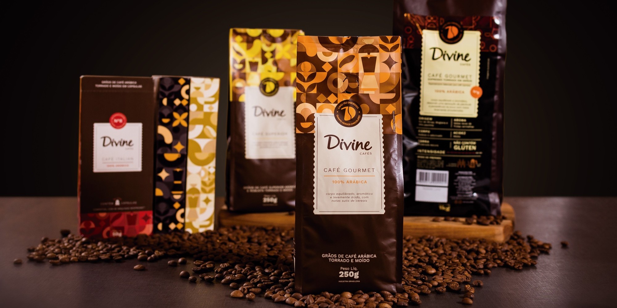Divine Chocolates agora também é Divine Cafés.