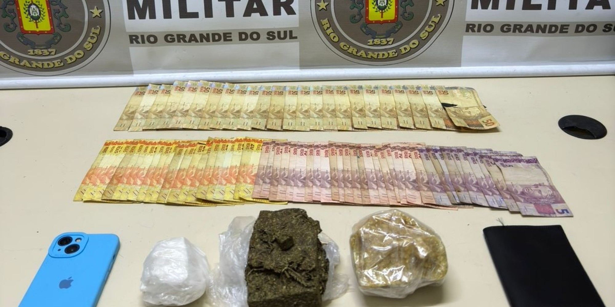Homem é preso por tráfico de drogas em Roca Sales