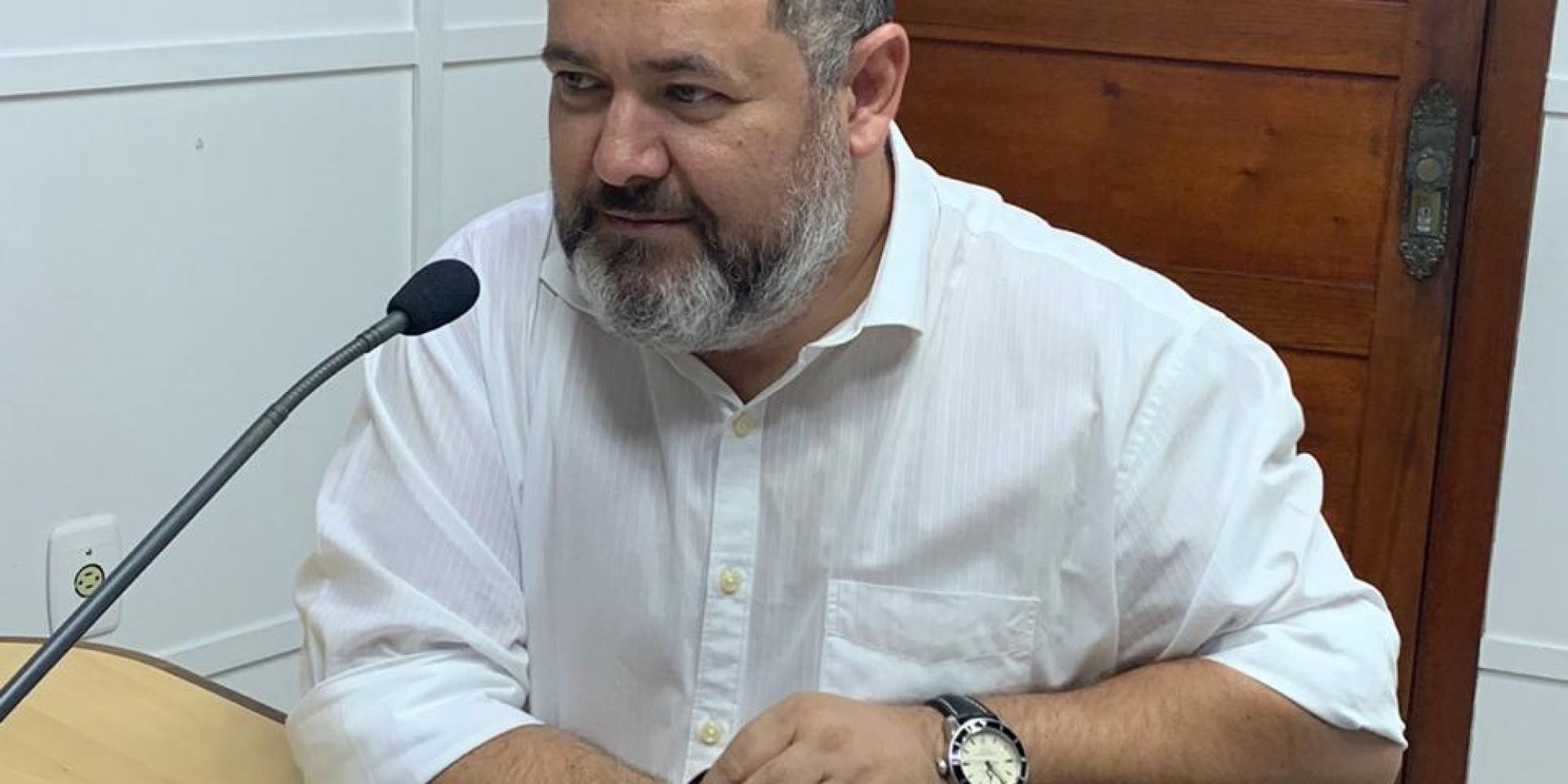 Claudinei Barduque é o diretor da Zona Azul 