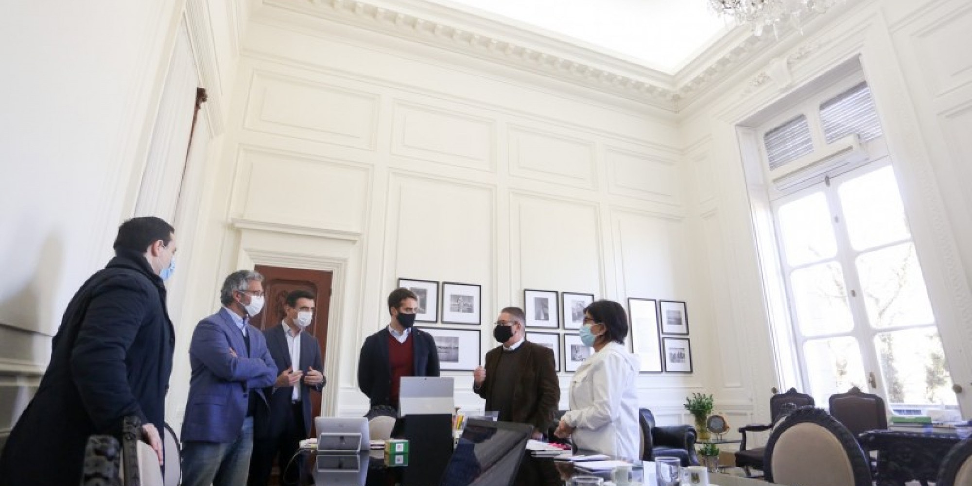 Após reunião com a equipe, Leite formalizou pedido em ofício entregue ao líder do governo, deputado Frederico Antunes Após reunião com a equipe, Leite formalizou pedido em ofício entregue ao líder do governo, deputado Frederico Antunes