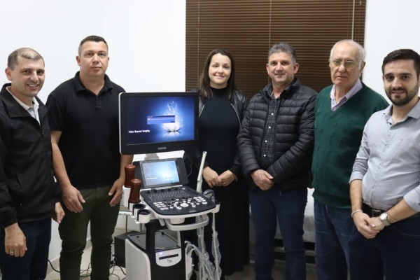 Hospital de Muçum recebe novo aparelho de ecografia