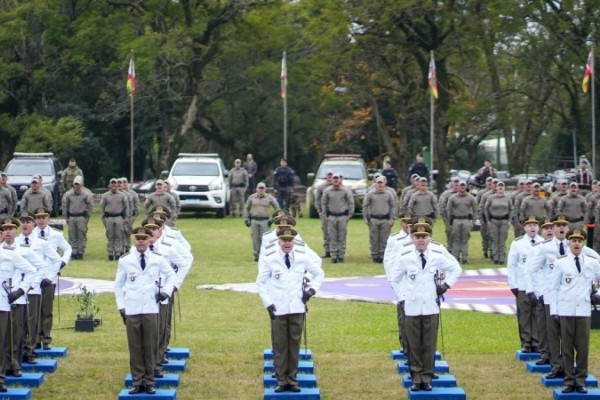 Brigada Militar forma 63 novos capitães para reforçar o efetivo da corporação