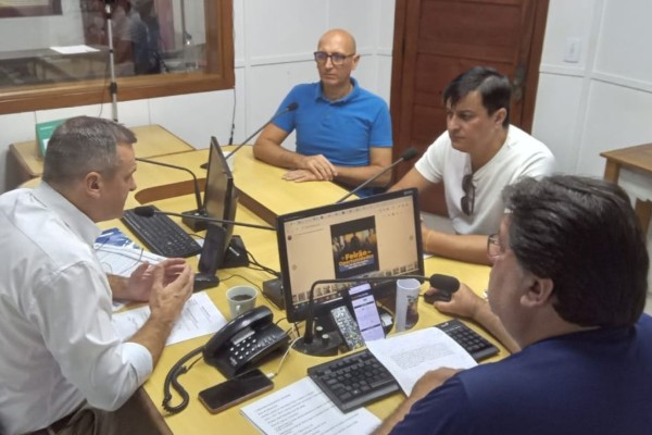 Lideranças divulgam o 1º Feirão de Oportunidades na Encantado FM 104.7