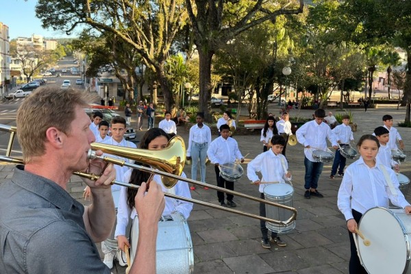 Centelha do Fogo Simbólico da Pátria 2023 chega a Encantado